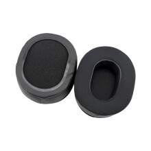 Lot de 1 paire d'oreillettes douces et respirantes pour casque