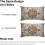 Fodere per cuscini in stile boho, beige, blu e marrone, 30x50 cm, set da 2 4
