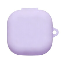 Soft Silicone Case Cover for Buds 4P Earphone Case-Purple