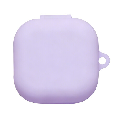 Soft Silicone Case Cover for Buds 4P Earphone Case-Purple