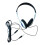 Headphones Retro Wind Headsets Blue Black-Blue Bring wheat 1