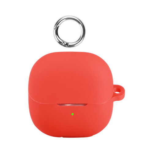 Silicone Cover for Buds 6 Wireless Earbuds Charging Case-Red