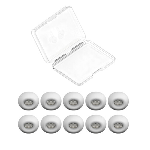 Écouteurs en Silicone souple, 5 paires, couvercle de-Code S