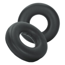Coussinets d'oreille résistants aux rayures, pour écouteurs-Noir
