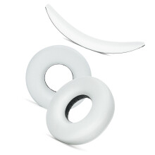 Ensemble de coussinets d'oreille polyvalents, bandeau pour-Gris