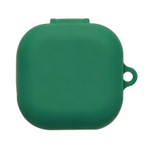 Soft Silicone Case Cover for Buds 4P Earphone Case-dark green