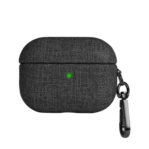 Fabric Earbud Case Holder for Pro3 Shell Reinforced Edges-Black