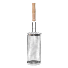 Panier à gril rotatif en acier inoxydable de qualité-S