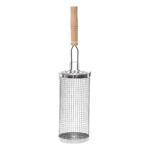 Panier à gril rotatif en acier inoxydable de qualité-S