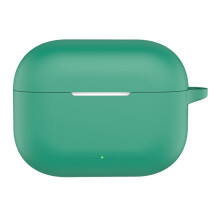 Shockproof Earbuds Case Cover Soft Silicone-Ink green