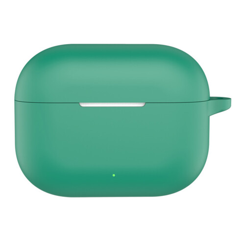Shockproof Earbuds Case Cover Soft Silicone-Ink green