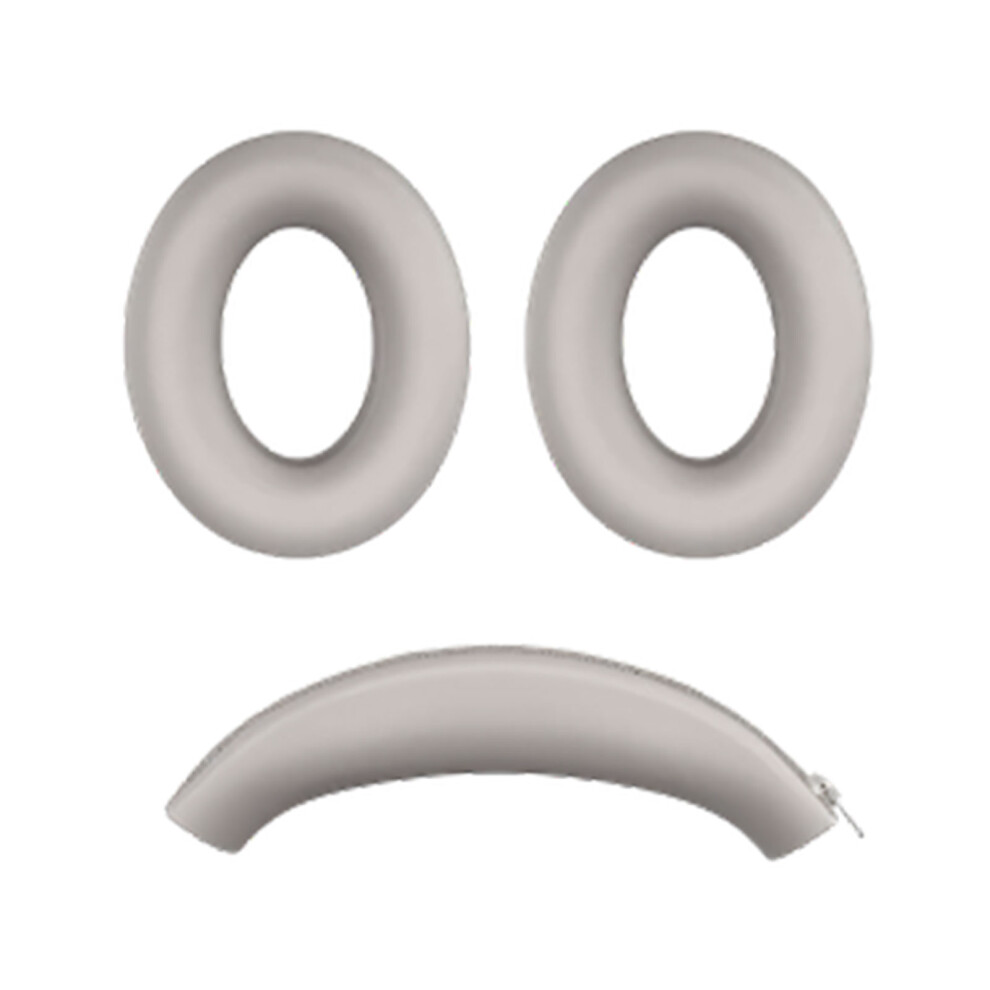 1 Set Comfortable Earmpads Headband Cushion For Ikf King- Gray 7709000764105