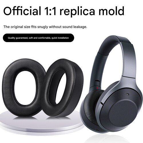 Comfortable Sponge Earmuffs for MDR-1000X WH-1000XM2 Headphone 2