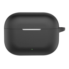 Silicone Case for Wireless Headphones Protective Cover-Black