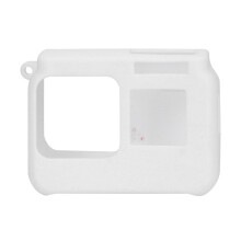 Étui de protection en silicone pour appareil photo, matériau en silicone souple avec cordon ajustable, protection contre la poussière et les