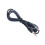 Plug-and-Play-3,5-mm-Stecker-auf-Stecker-Audiokabel,-1m Schwarz 1