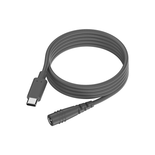 Tragbares USB-C-Stecker auf Mini-DC5,5 mm x 2,1 mm Buchse,-2m