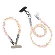 Flower Lanyard Type C to Type C Fast Charging Cable 60W-Pink