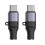 Plug-and-play USB C naar 3,5 mm-adapter met-donkergrijs 1