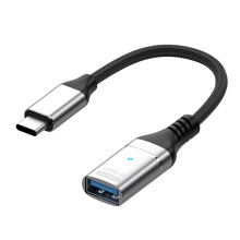 Cordon adaptateur réversible USB C vers USB 3.0,-argent