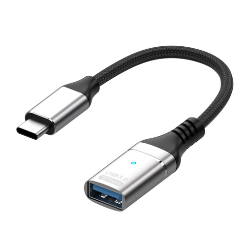 Cordon adaptateur réversible USB C vers USB 3.0,-argent