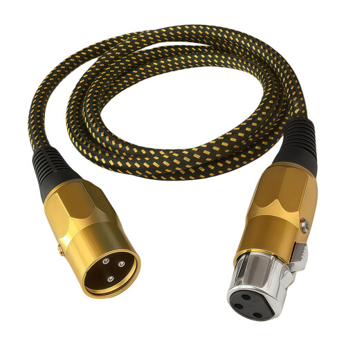 Câble XLR Plug And Play, câble de Microphone XLR-5 millions d'or