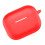 Silicone Case for Wireless Earphone Soft Protective Cover-Red 1