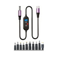 PD140W Type C To DC5525 5521 Adapter Cable-10 piece set