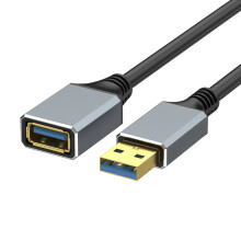 Câble d'extension USB 3.0, vitesse de 5Gbps,-1m tête droite