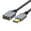 Câble d'extension USB 3.0, vitesse de 5Gbps,-1m tête droite 1
