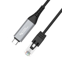 1000Mbps Gigabit Ethernet Type C naar RJ45-kabel voor hoge-2m