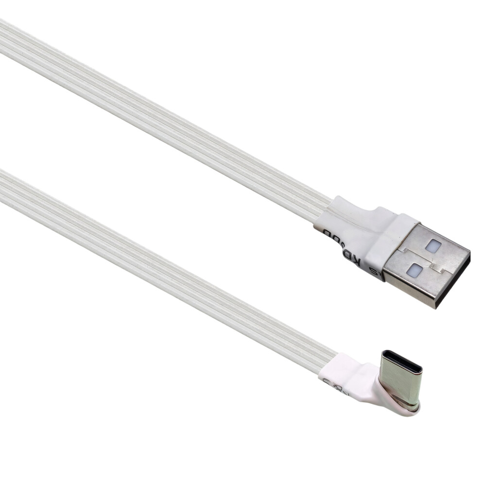 Flat Usb Type C Data Transfer Cord Fast Speed 480Mbps-0.5M Lf 7709000763092