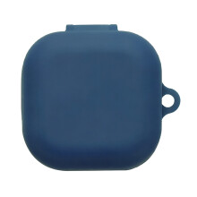 Shockproof Silicone Earphone Case Cover Dustproof-Navy Blue