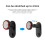 Easy Installation Retractable Headphone Stand Hook Plastic For 5