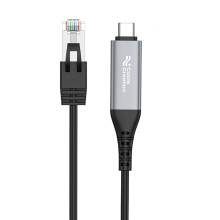 Type C naar RJ45 Gigabit Ethernet-kabel 1000Mbps Snelle-3m