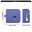 Silicone Case for Ear 3 2025 Case Soft Protective-Navy Blue 4