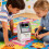 Interactive Children's Money Saving Box Realistic Face-Yellow 7