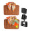 Detachable Suitcase Simulation Vine-silk scarf fixed base 2