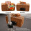 Detachable Suitcase Simulation Vine-silk scarf fixed base 7