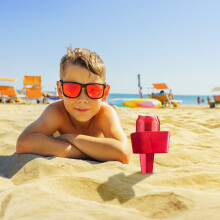 Porte-gobelet de plage avec poche – Porte-gobelet Spike