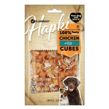 Golosinas para perro - EDEN - Hapki - Pequeños bloques de pollo y bacalao - Sin gluten/cereales/azúcares añadidos