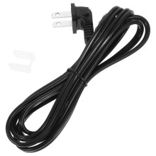Cabo de alimentação FRCOLOR de 2 pinos com conector em ângulo reto, 150 cm