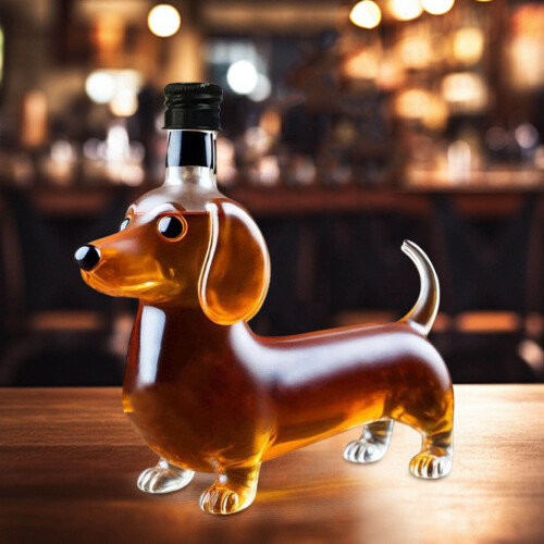 Μπουκάλι κρασιού για σκύλους Dachshund 300ml