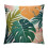 Μαξιλαροθήκη Tropical Leaf, Κοντή Λούτρινη, Τετράγωνη 1