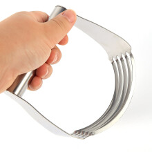 Deegsnijder van roestvrij staal met 5 messen