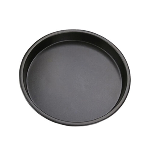 Forma redonda antiaderente para pizza – Aço carbono, 18 cm (7 polegadas)