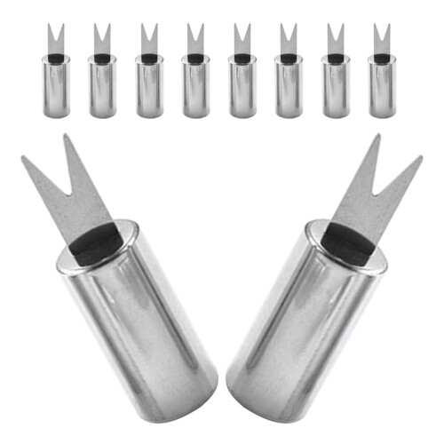 Stainless Steel Corn Holders 10-Pack