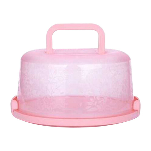 Transparante taartbewaardoos met deksel – antislip.