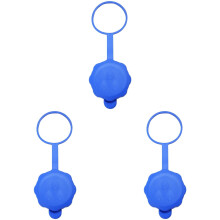 Tampas de silicone reutilizáveis para jarras de água de 55 mm (pacote com 4)