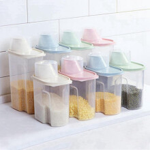 Food Storage Jar with Airtight Lid 1.9L or 2.5L